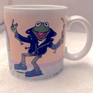 Kermit Muppet High 1991 Jim Henson’s Coffee Mug